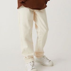 PACSUN Off White Cargo Pants NWT